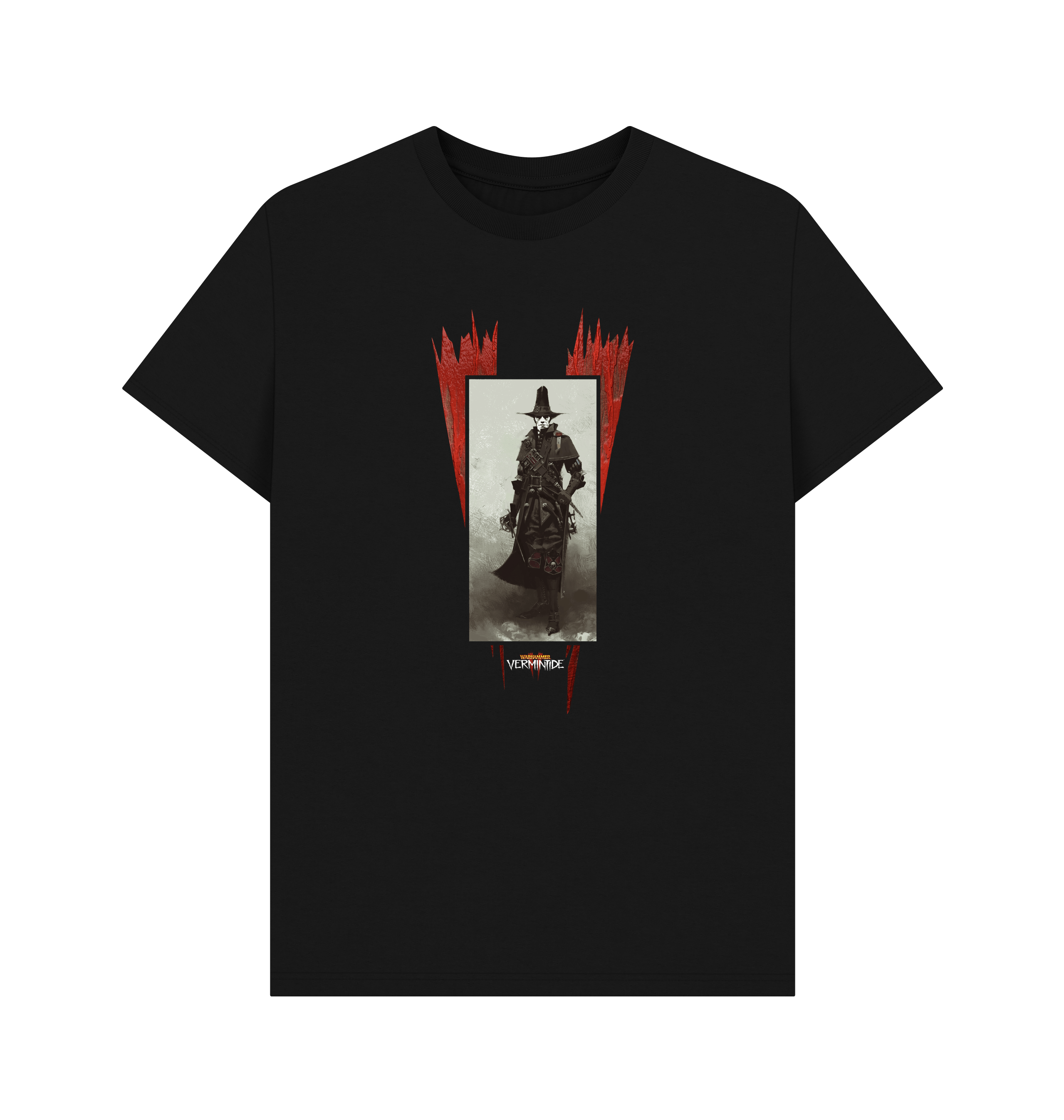 Black Vermintide II Viktor Saltzpyre T Shirt
